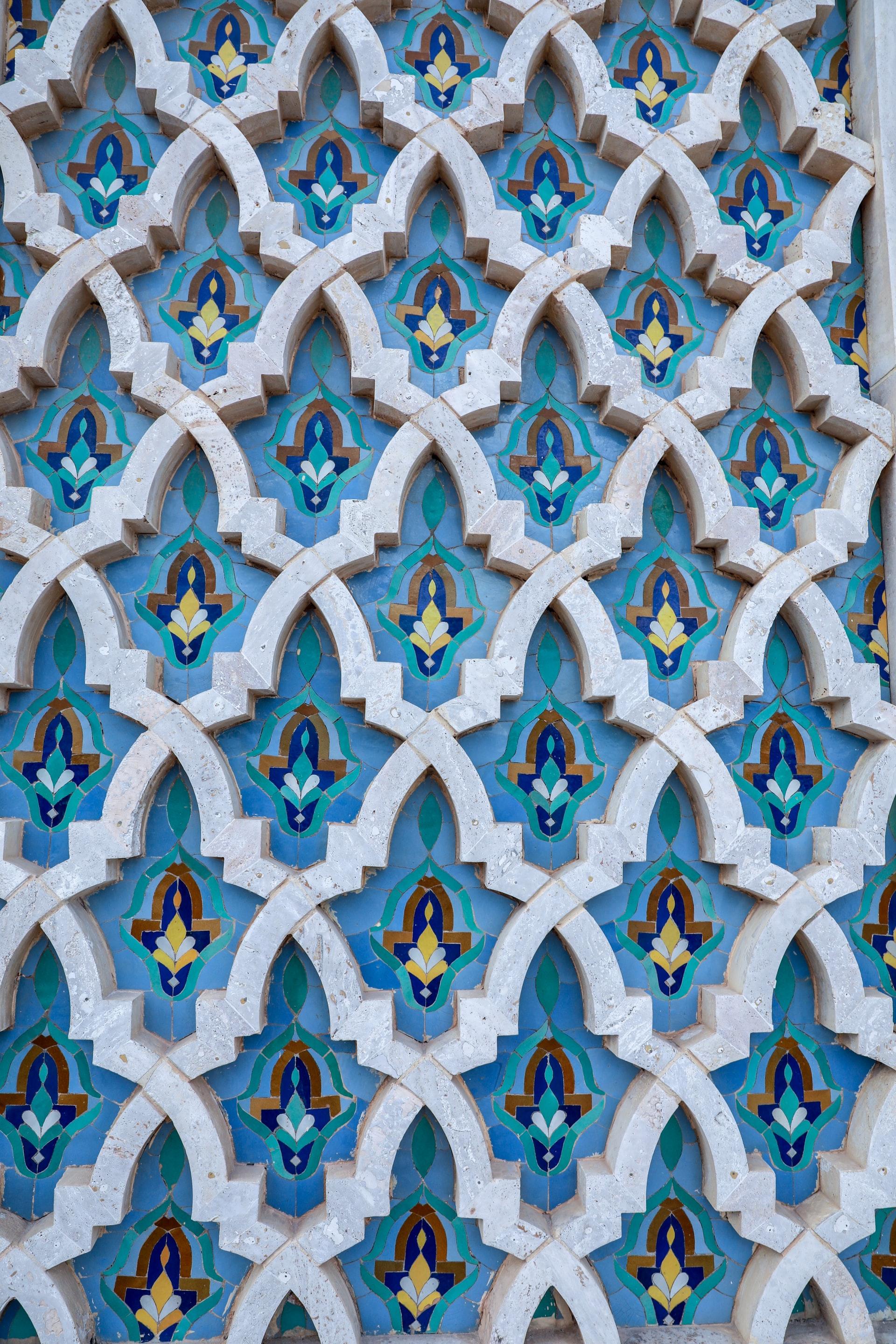 hassan ii mosque patterns